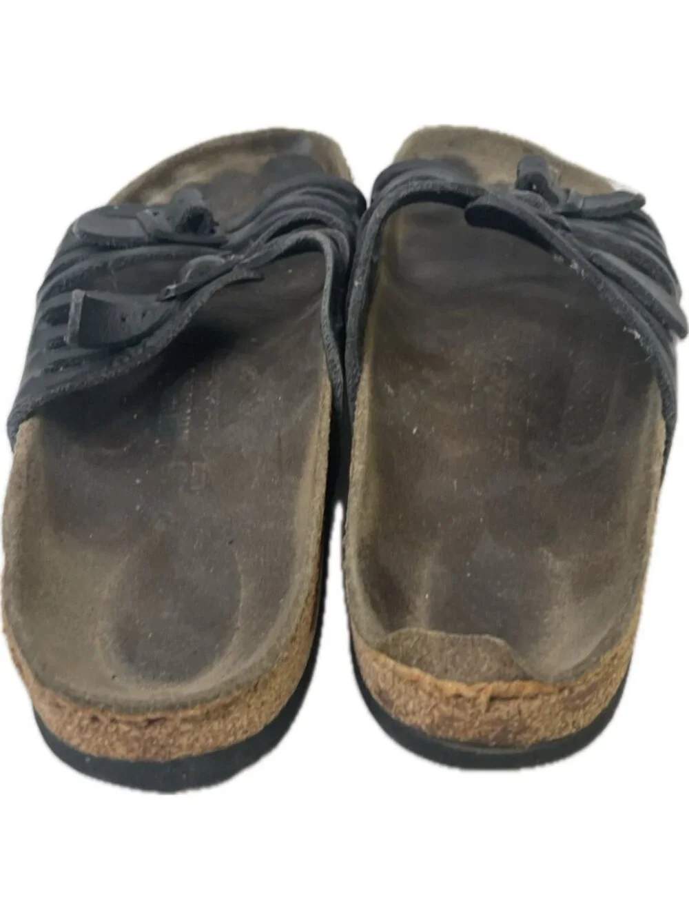 Birkenstock Women's Granada Black Birkibuc Sandal EU 40 US 9 - Picture 7 of 8
